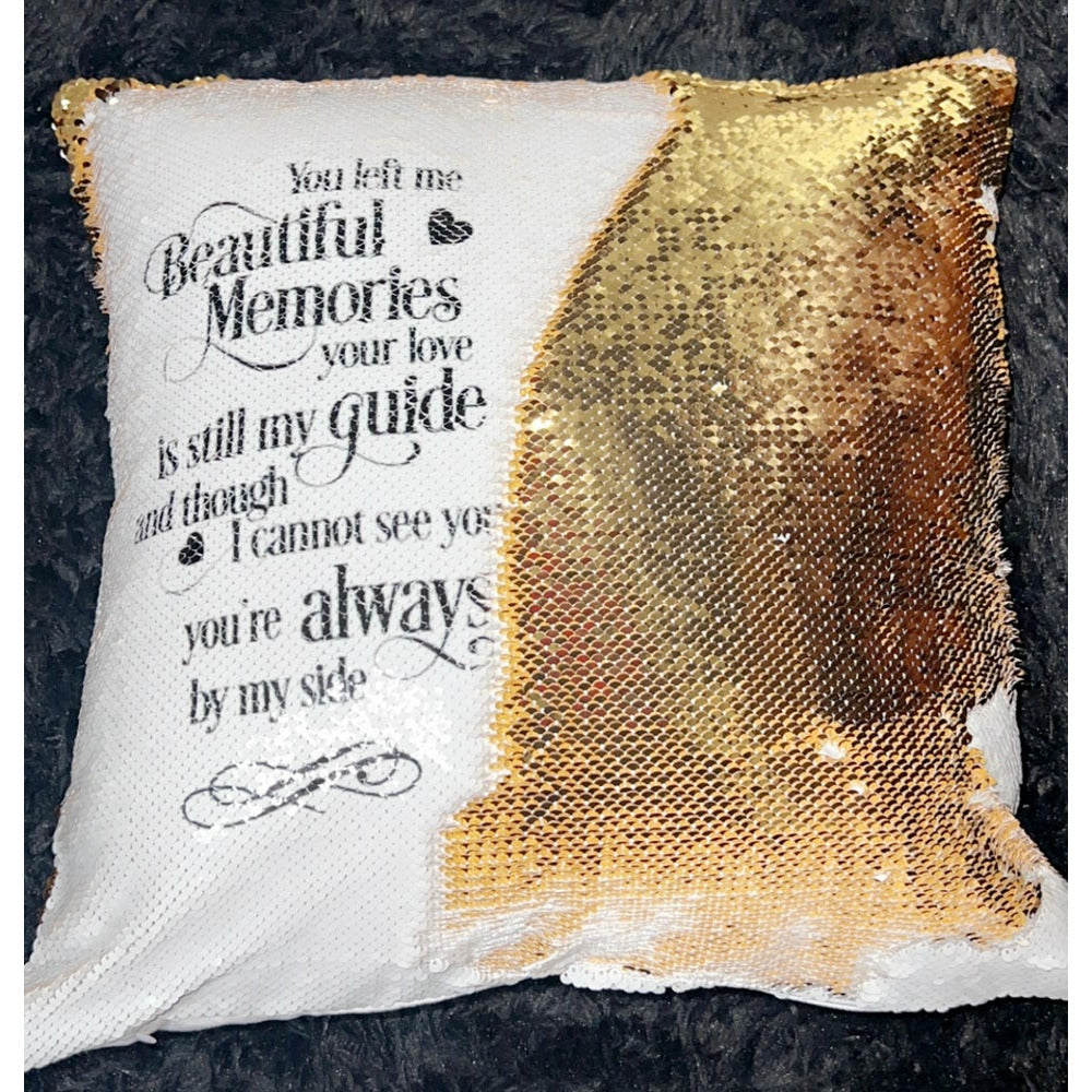 Custom Sequin Pillow