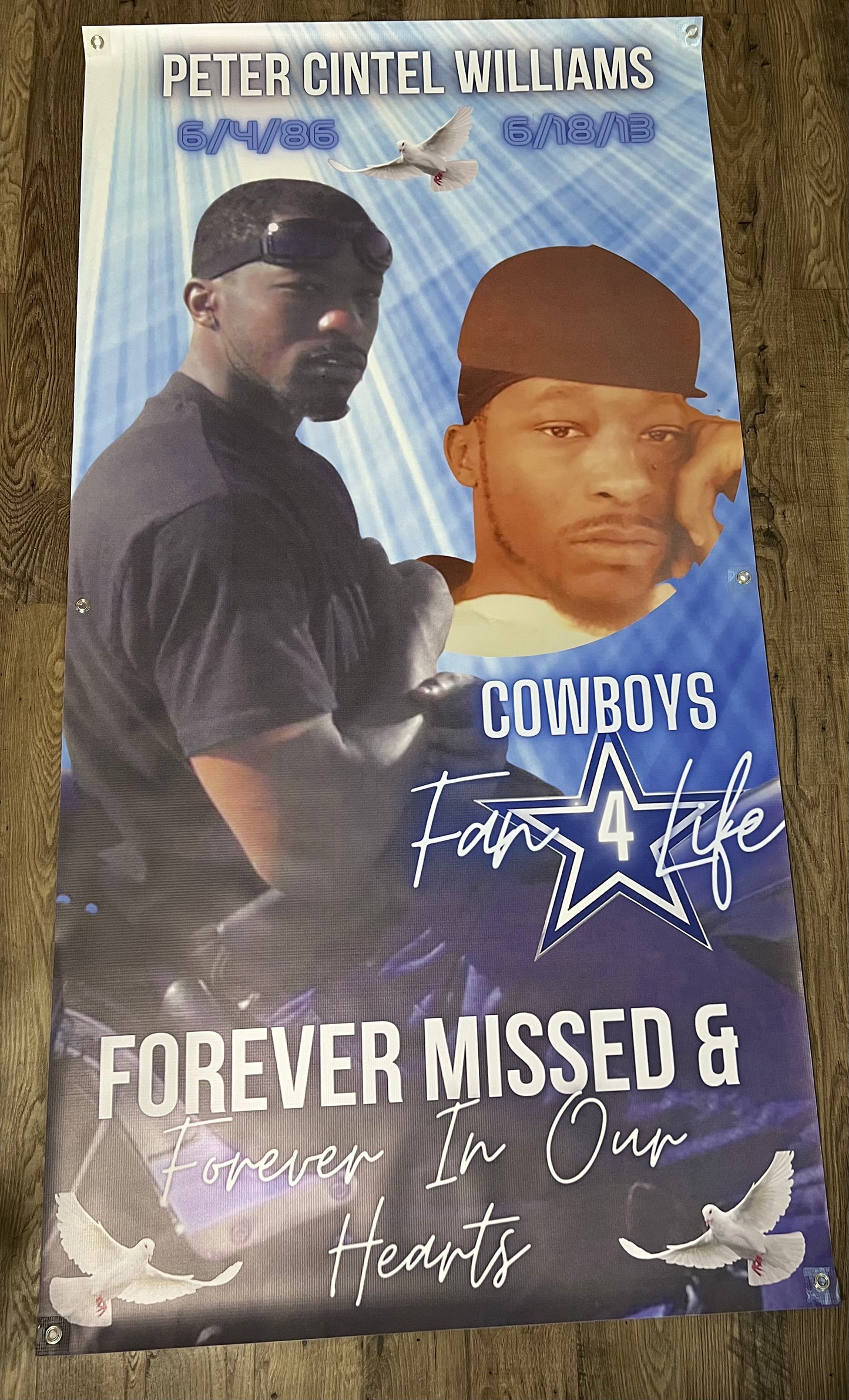 Custom Grave Blanket