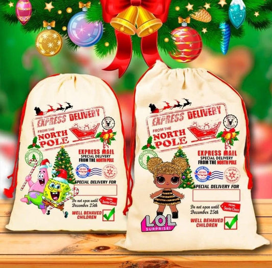 Custom Santa Sacks