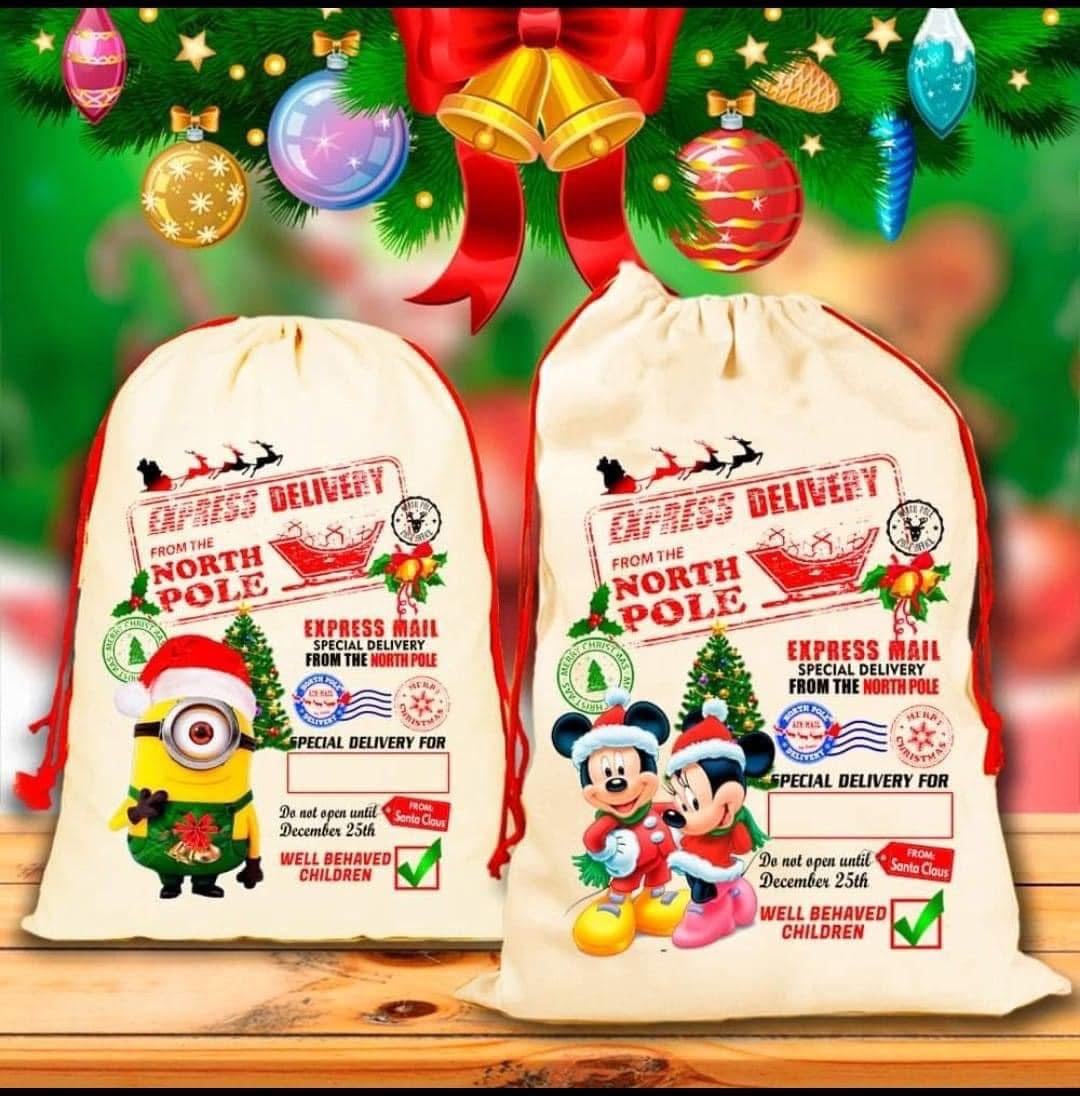 Custom Santa Sacks