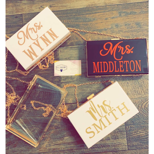 Custom Acrylic Purse