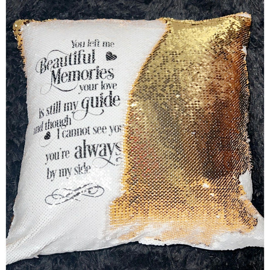 Custom Sequin Pillow