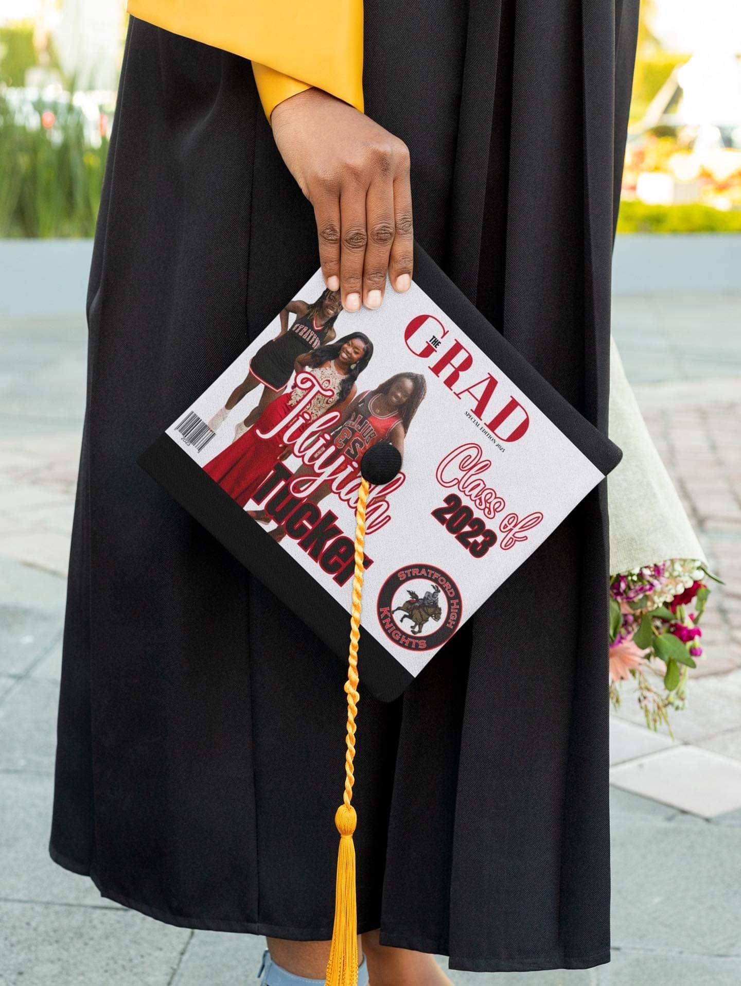 Custom Graduation Cap Insert – A-Z Custom Printing LLC