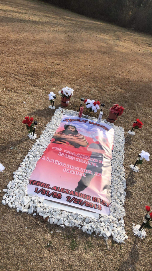 Custom Grave Blanket